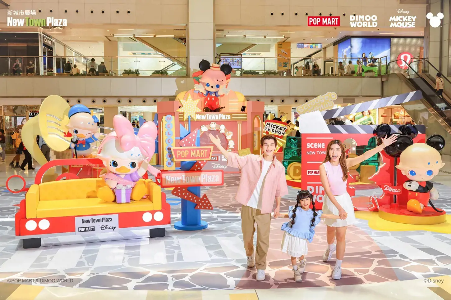 POP MART人氣角色DIMOO 以Disney人物造型 登陸沙田新城市廣場